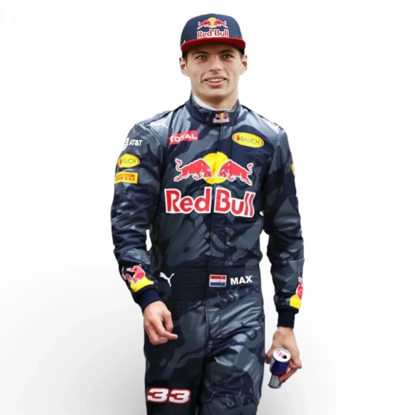 2016 Max Verstappen Red Bull Racing F1 Vintage Replica