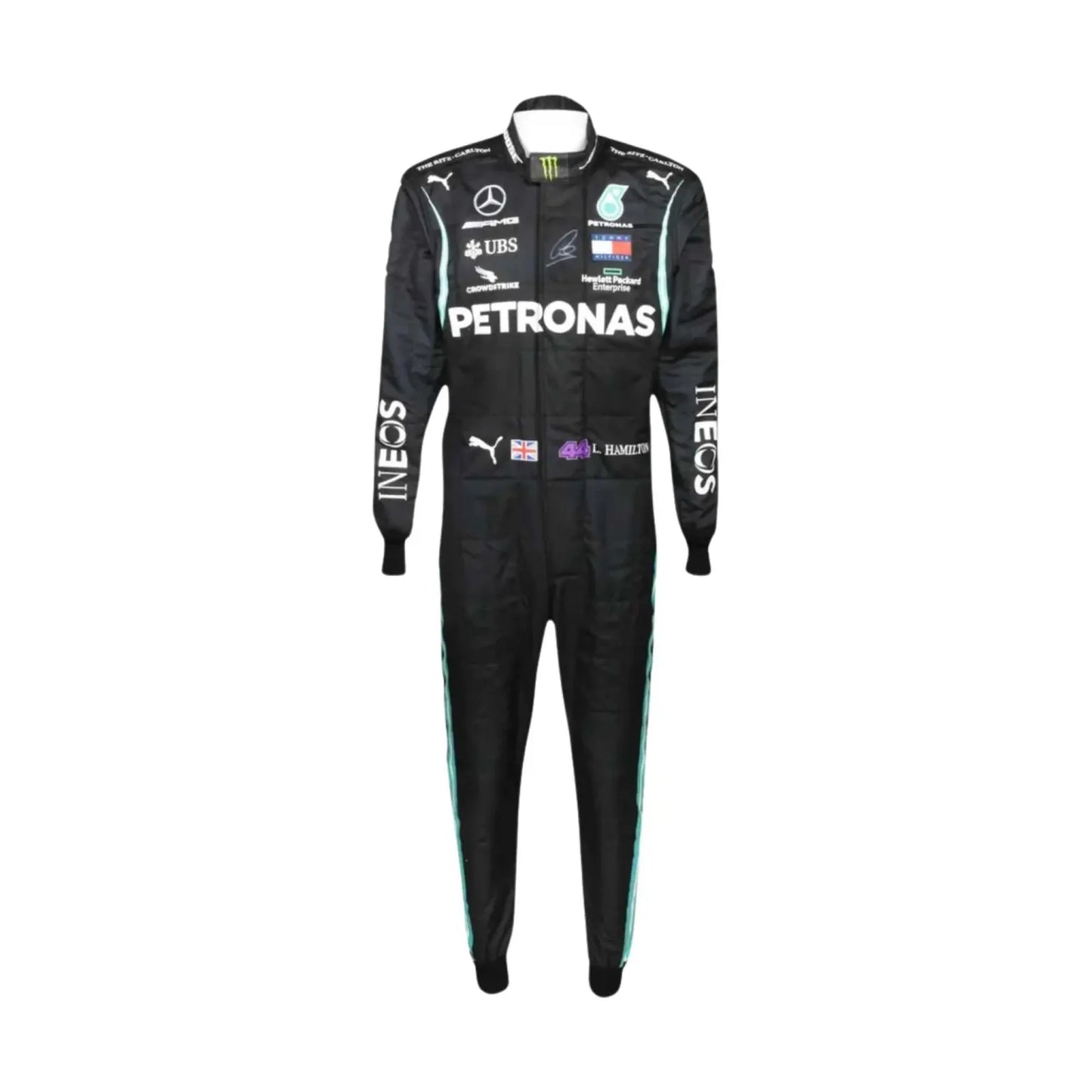Lewis Hamilton 2020 Mercedes F1 Race Suit | Premium Replica Suit