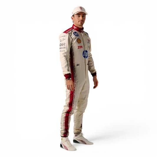 2026 Monaco Grand Prix Ferrari F1 Race Suit | Premium Replica Suit