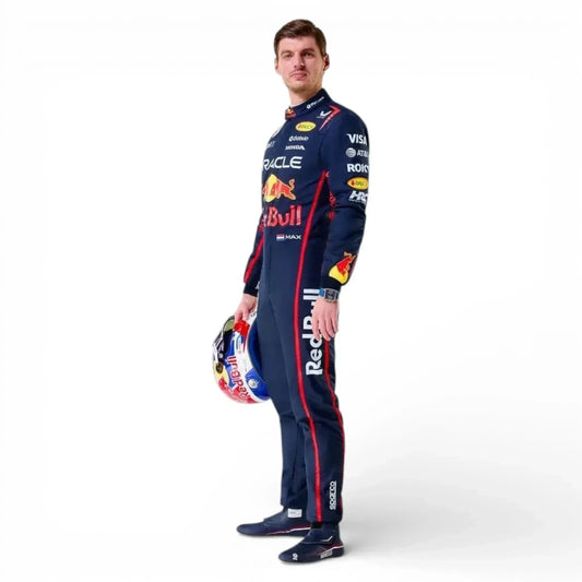 2025 Max Verstappen Red Bull Racing F1 Race Suit Replica Suit