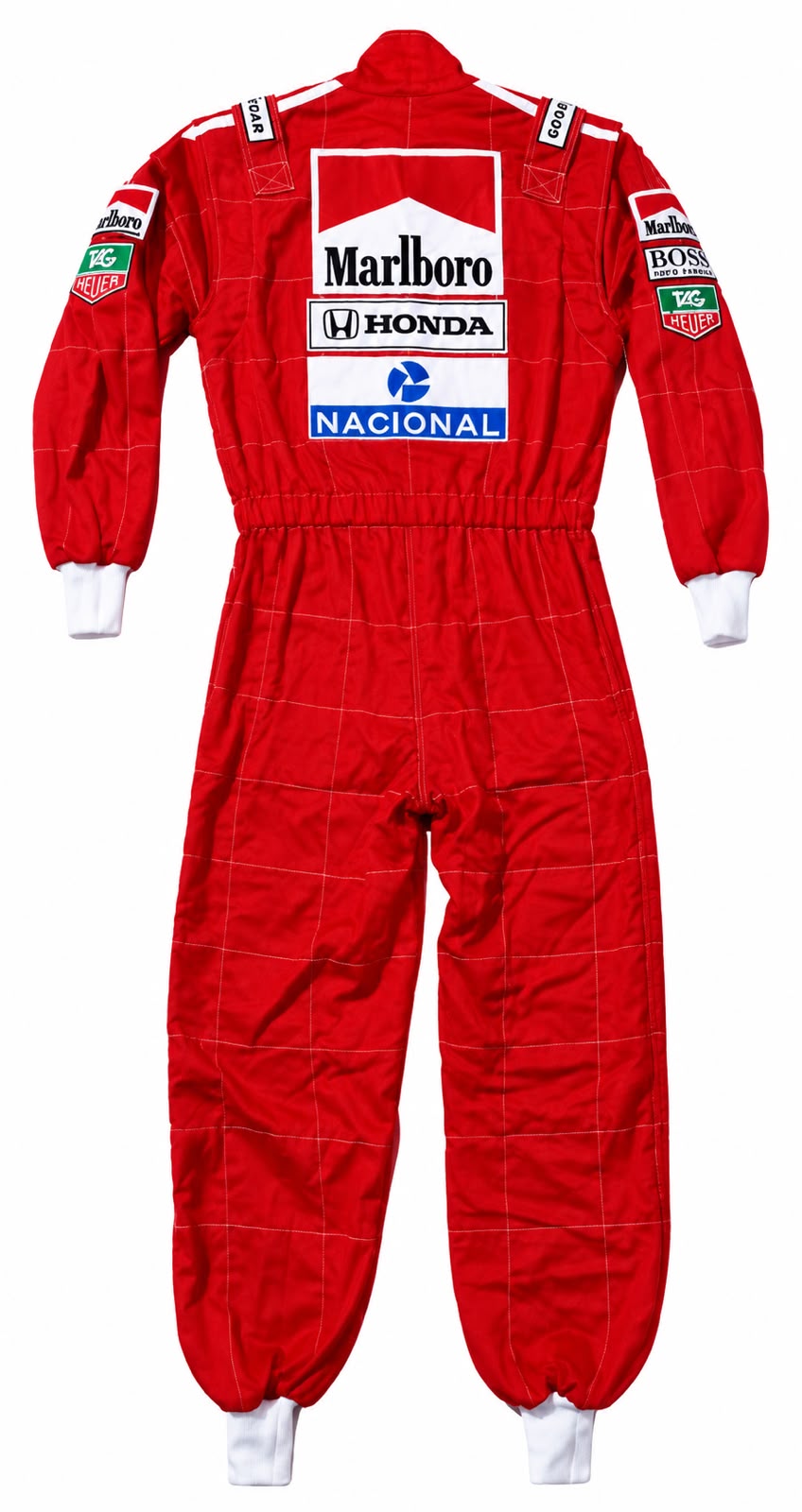 Ayrton Senna 1991 McLaren Inspired Vintage Racing Suit