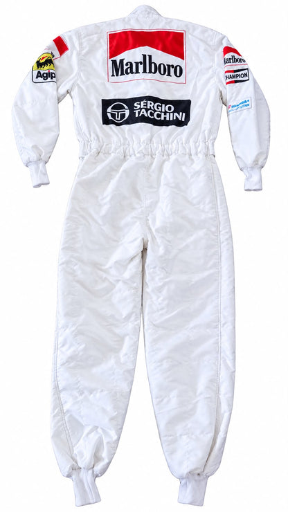 Ayrton Senna Sergio Tacchini Racing Suit – Marlboro Race Suit
