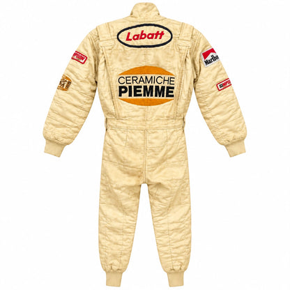 1982 Gilles Villeneuve Ferrari F1 Racing Suit – Vintage Replica