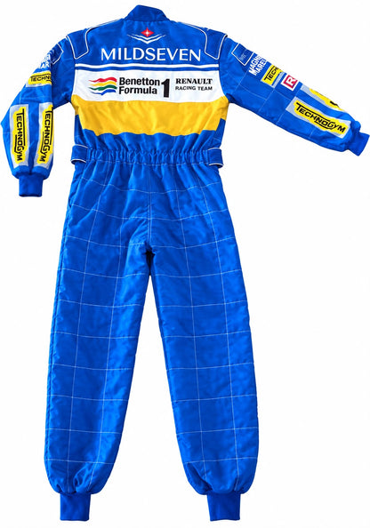 Michael Schumacher 1994 Mild Seven F1 Racing Suit – Vintage Replica