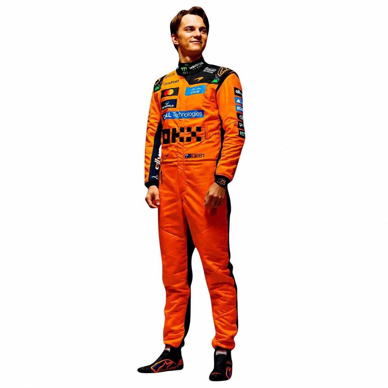 Oscar Piastri 2026 McLaren F1 Race Suit | Premium Replica Racing Suit