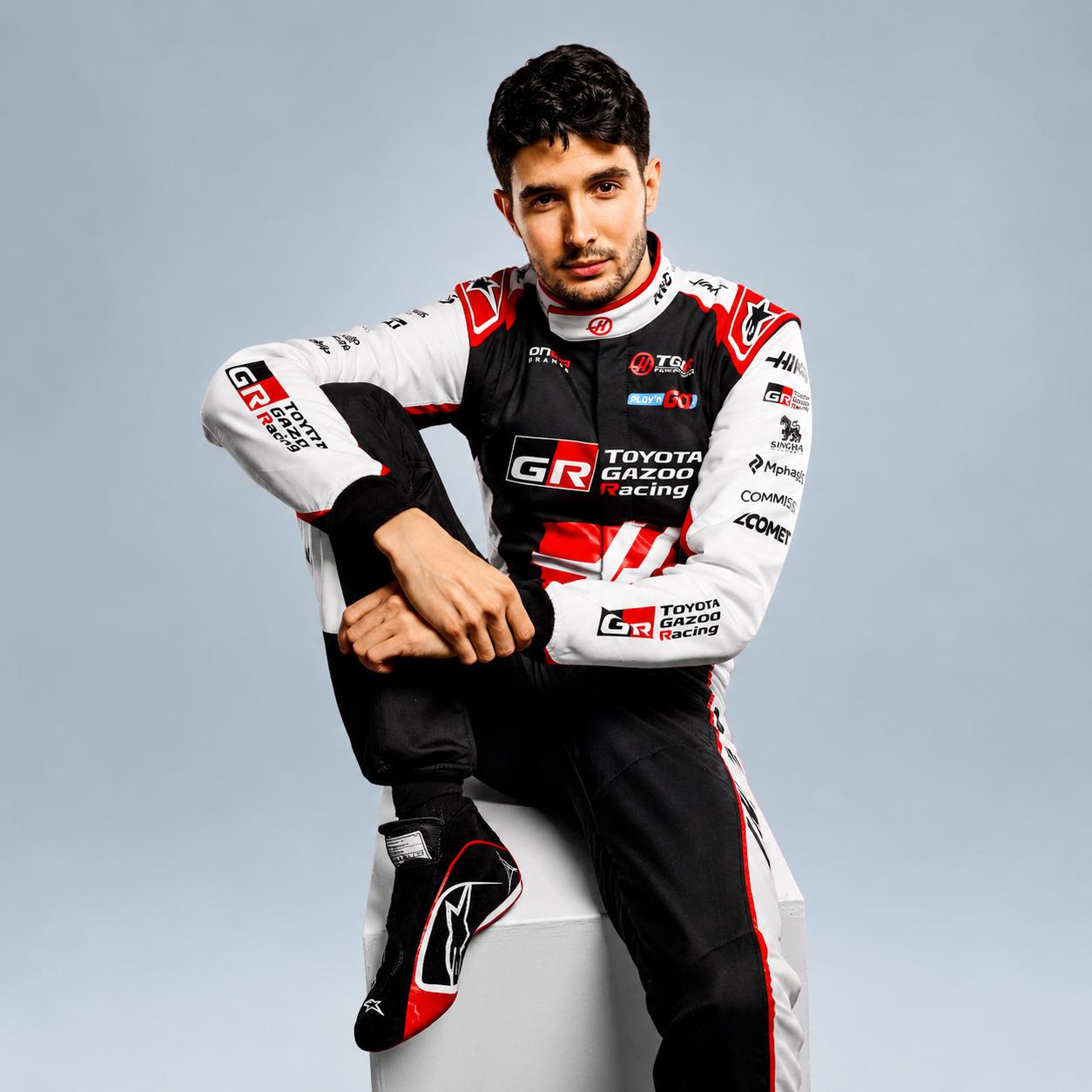 2026 Esteban Ocon  MoneyGram Haas F1 Team Race Suit | Replica Suit