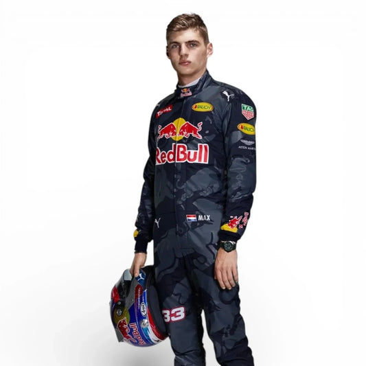 2016 Max Verstappen Red Bull Racing F1 Vintage Replica