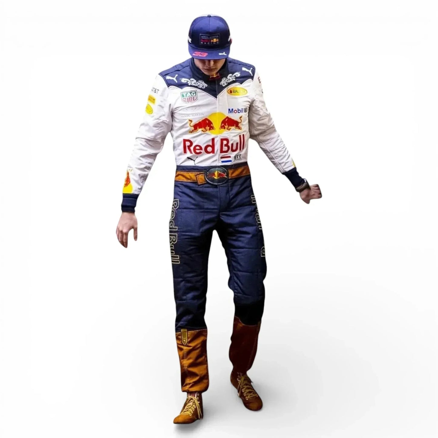 2018 Max Verstappen Red Bull Racing Cowboy Suit | Replica