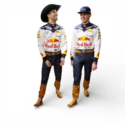 2018 Max Verstappen Red Bull Racing Cowboy Suit | Replica
