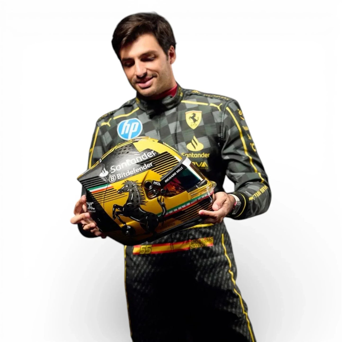 2024 Carlos Sainz Scuderia Ferrari Monza GP Suit | Replica