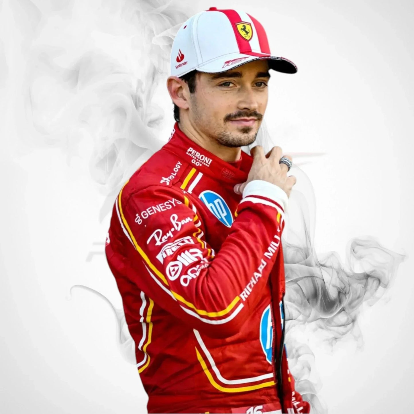 2024 Charles Leclerc Ferrari F1 Race Suit | Replica Suit