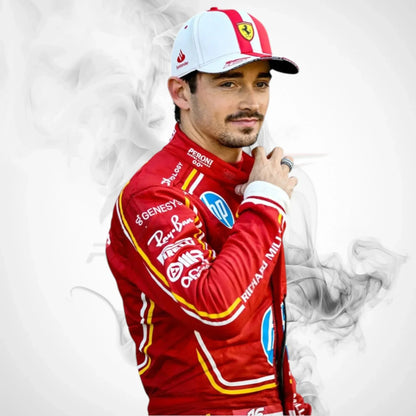 2024 Charles Leclerc Ferrari F1 Race Suit | Replica Suit