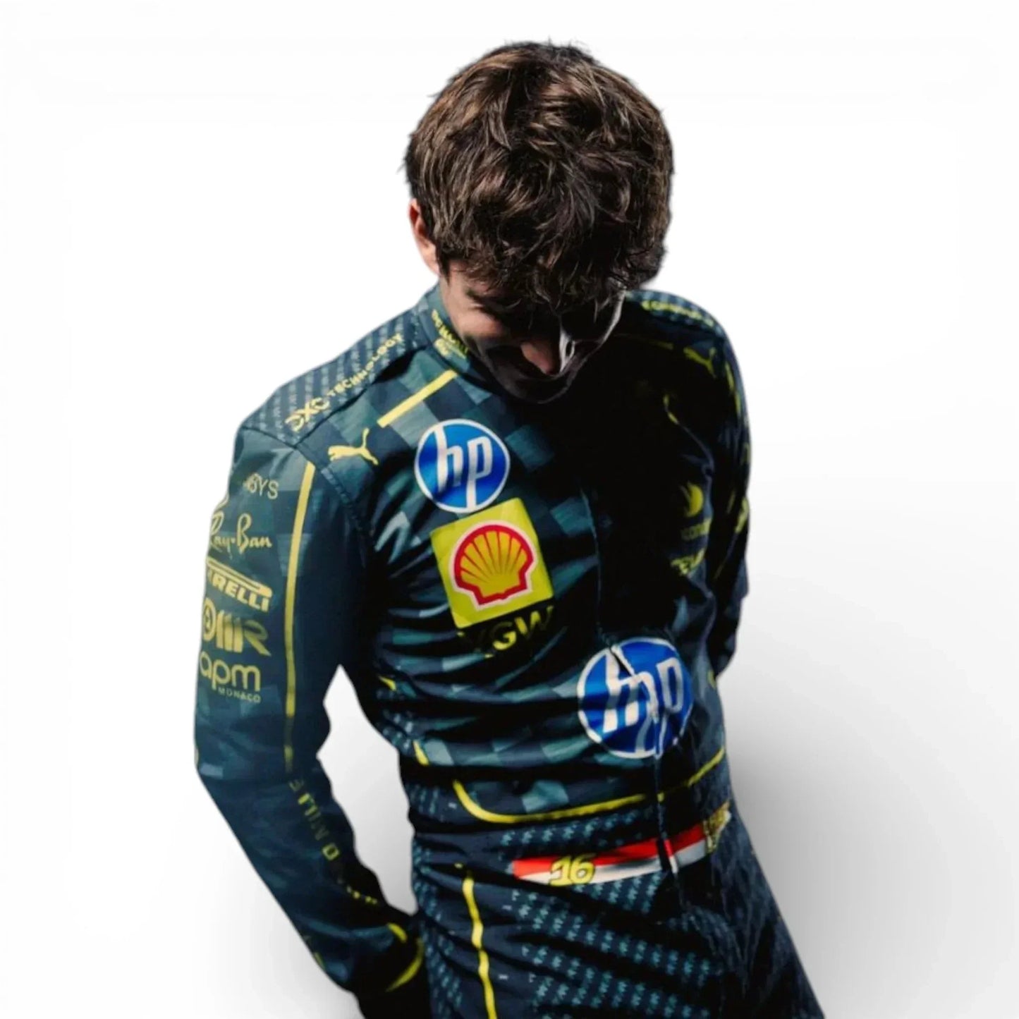2024 Charles Leclerc Scuderia Ferrari Monza GP F1 Race Suit | Replica