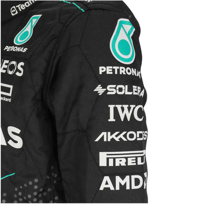 2024 Lewis Hamilton Mercedes Race Suit | Premium F1 Replica Racing Suit