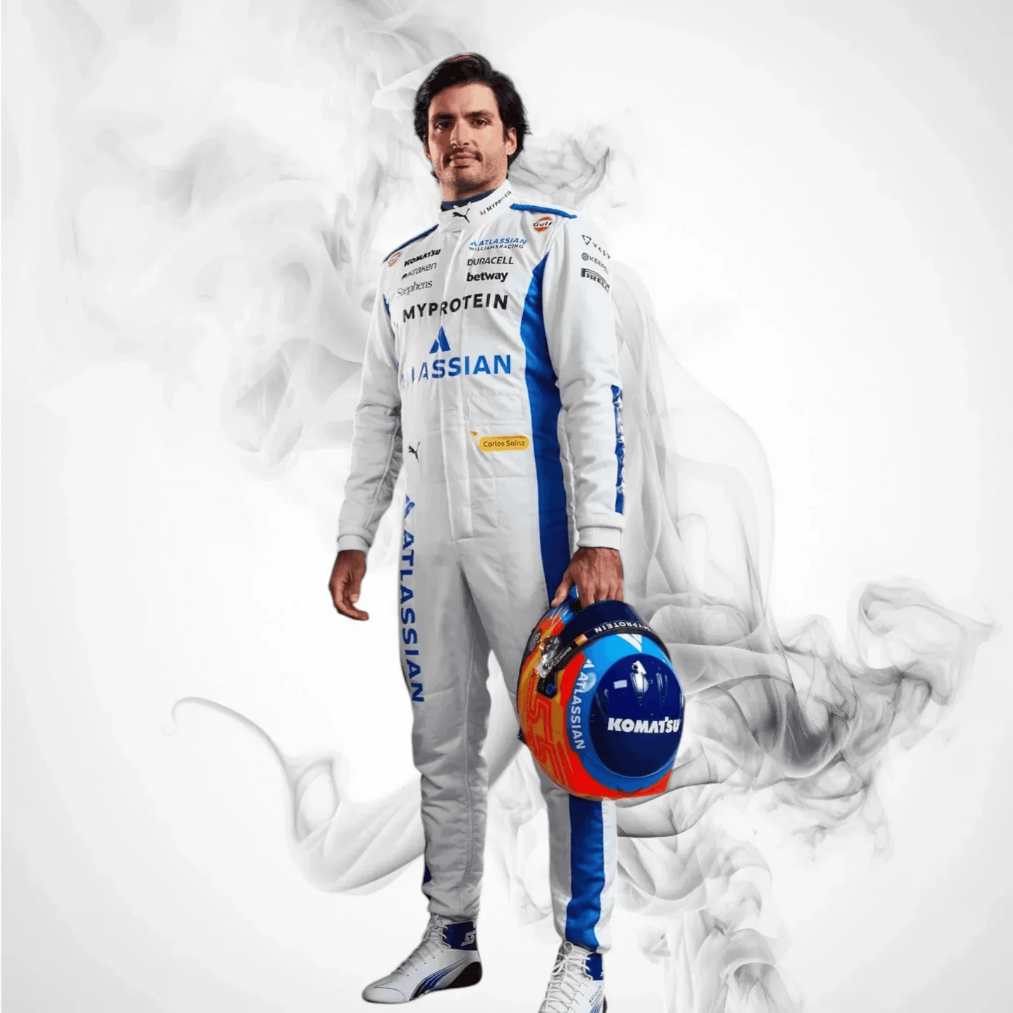 2025 Carlos Sainz Williams F1 Suit | Replica Race Suit