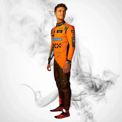 2025 Lando Norris McLaren F1 Suit | Replica Race Suit