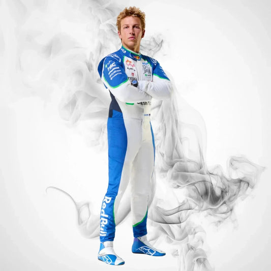 2025 Liam Lawson Visa Cash App Racing Bulls F1 Race Suit | Replica