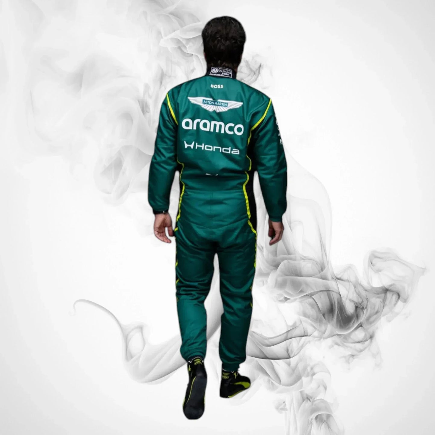 2026 Fernando Alonso Aston Martin Race Suit | Premium F1 Replica Suit