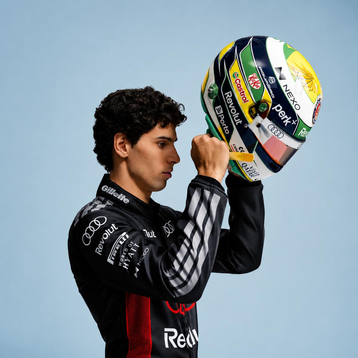 2026 Gabriel Bortoleto Audi Formula One Team Race Suit | Replica