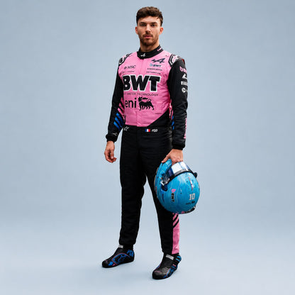 2026 Pierre Gasly BWT Alpine F1 Team Racing Suit | Premium Replica