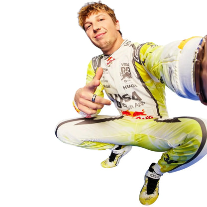 2026 F1 Racing Suit – Liam Lawson & Arvid Lindblad Miami GP Replica