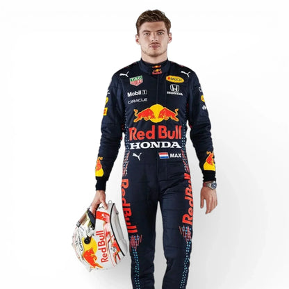 2021 Max Verstappen Red Bull Racing Honda Race Suit