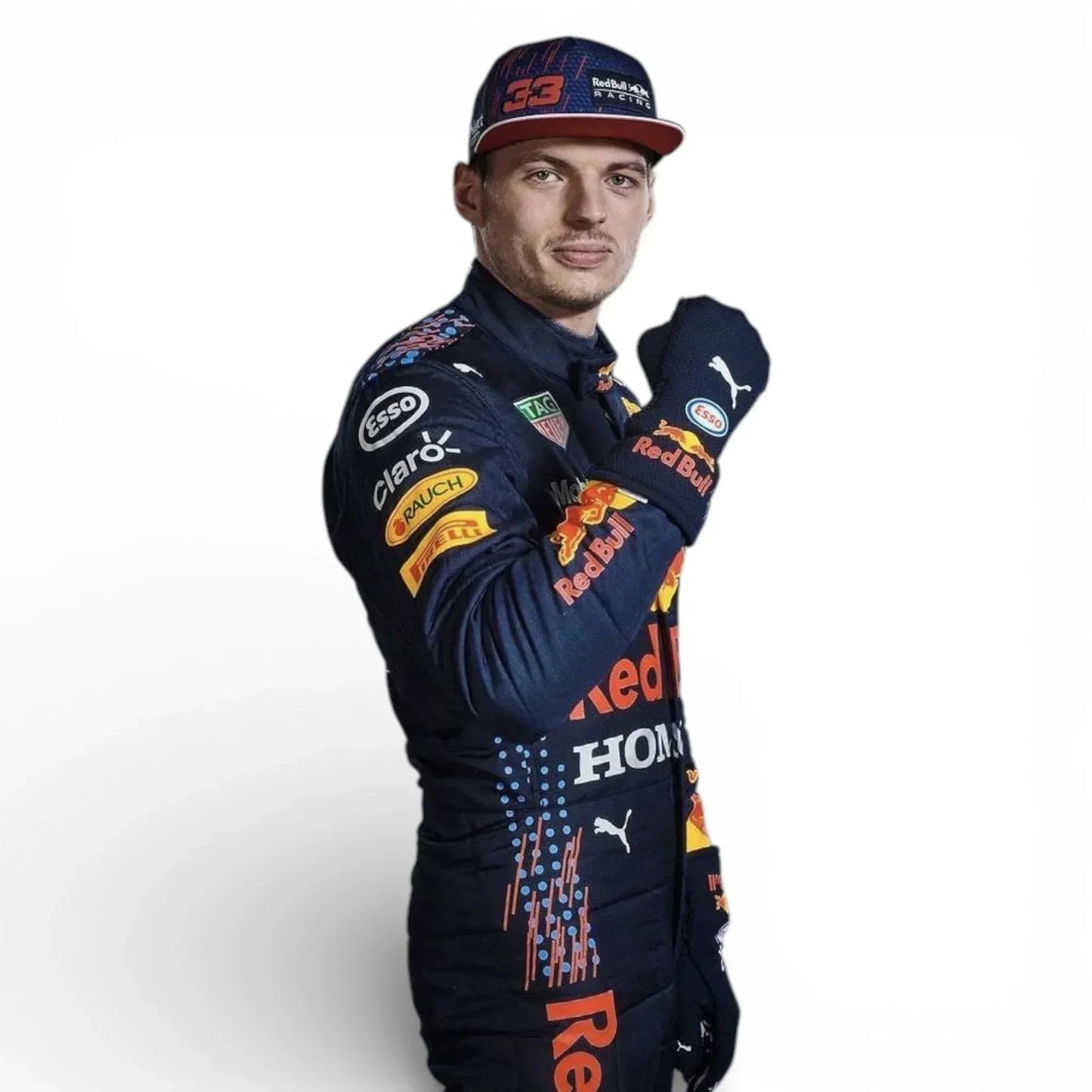 2021 Max Verstappen Red Bull Racing Honda Race Suit