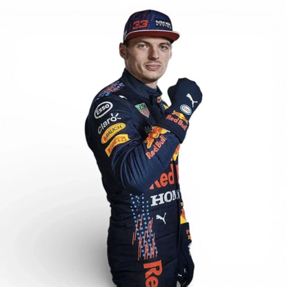 2021 Max Verstappen Red Bull Racing Honda Race Suit