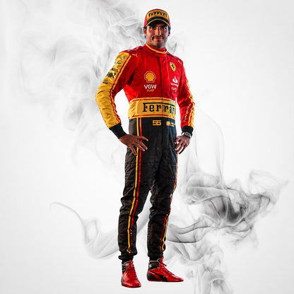 Carlos Sainz 2023 Ferrari F1 Race Suit | Replica