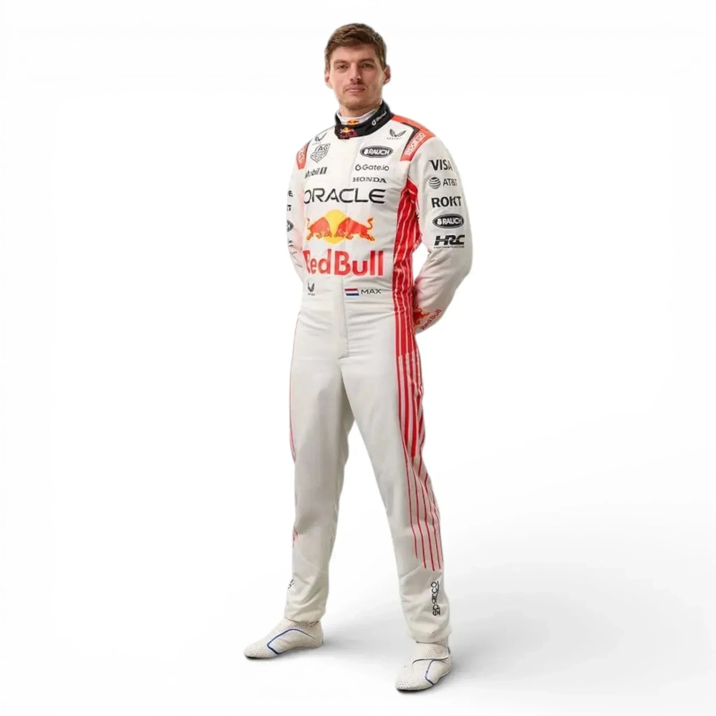 2025 Max Verstappen Red Bull Racing Japanese Race Suit | Replica
