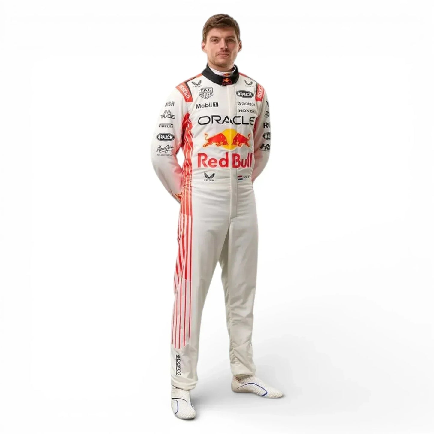 2025 Max Verstappen Red Bull Racing Japanese Race Suit | Replica