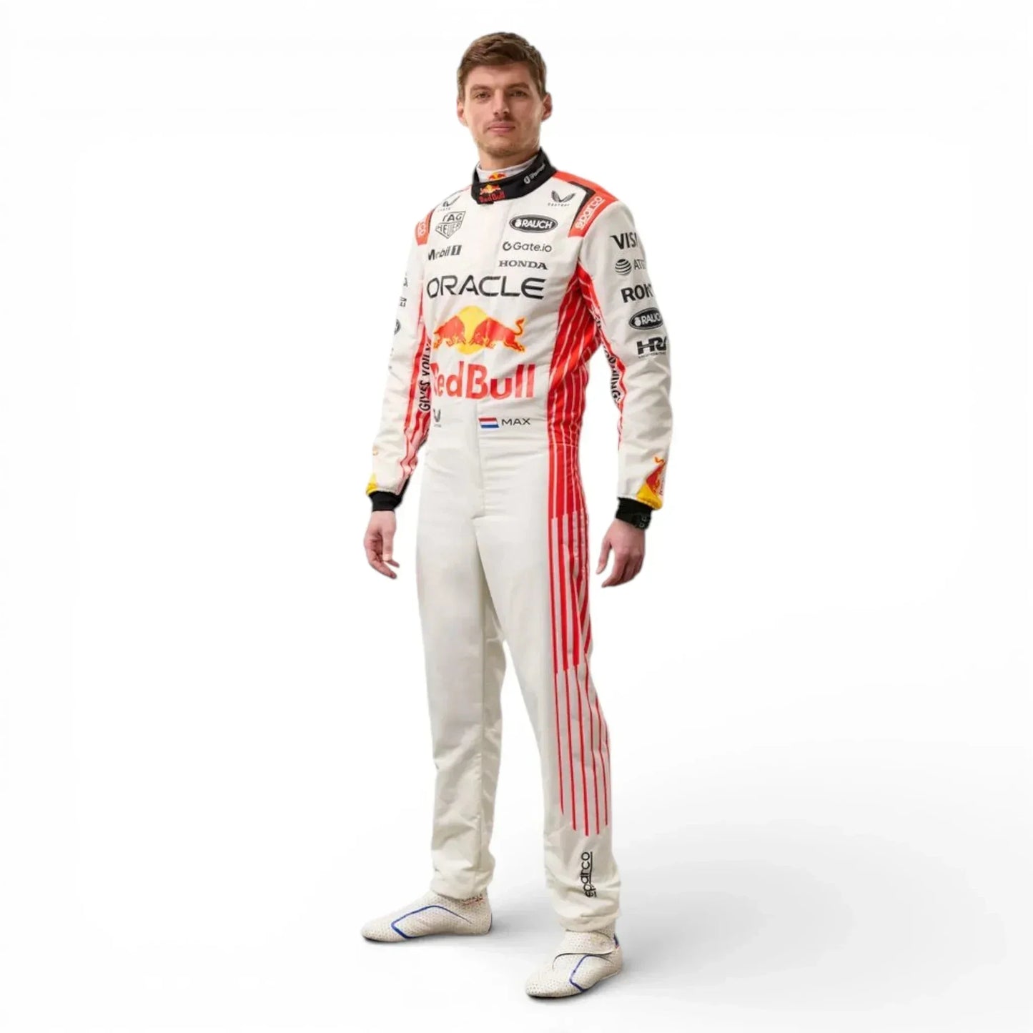2025 Max Verstappen Red Bull Racing Japanese Race Suit | Replica