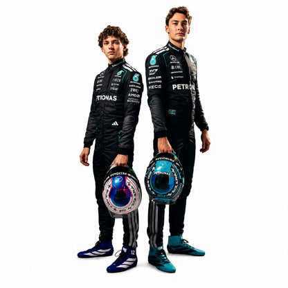 2026 Kimi Antonelli Mercedes Race Suit | Premium F1 Replica Racing Suit