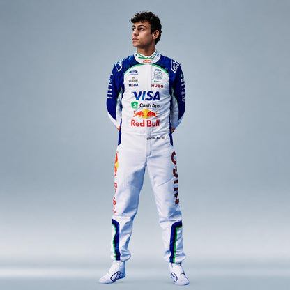 Arvid Lindblad 2026 Visa Cash App F1 Premium Replica Racing Suit