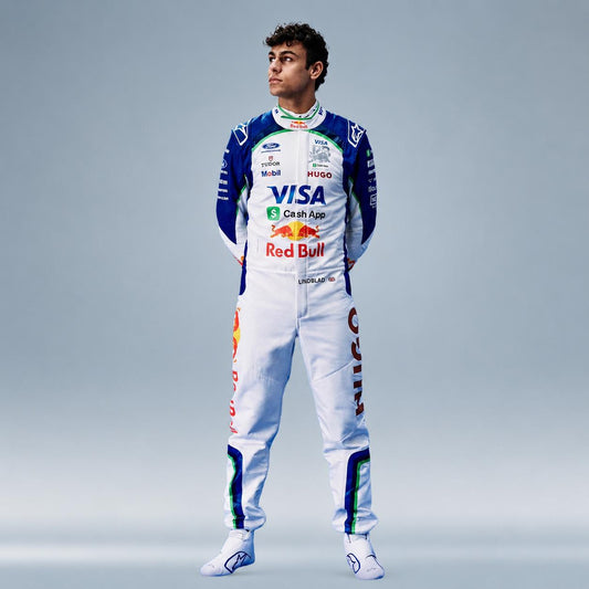 Arvid Lindblad 2026 Visa Cash App F1 Premium Replica Racing Suit