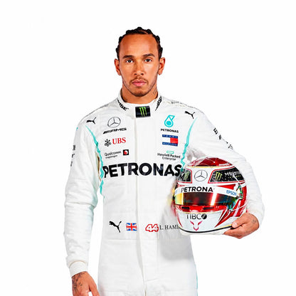 2019 Lewis Hamilton PETRONAS Mercedes Race Suit | Premium F1 Replica