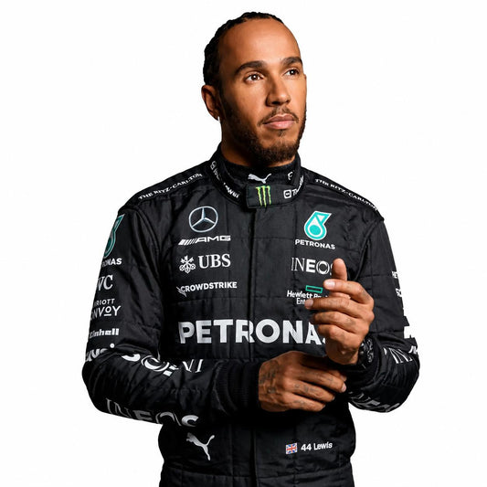 2023 Lewis Hamilton PETRONAS Mercedes Race Suit | Premium F1 Replica