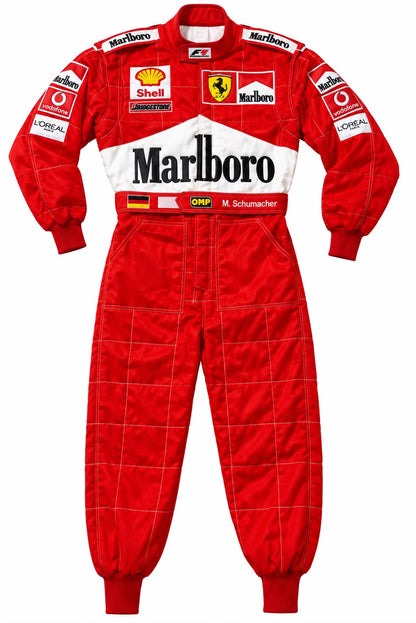 Michael Schumacher 2001 F1 Racing Suit – Classic Motorsport Replica
