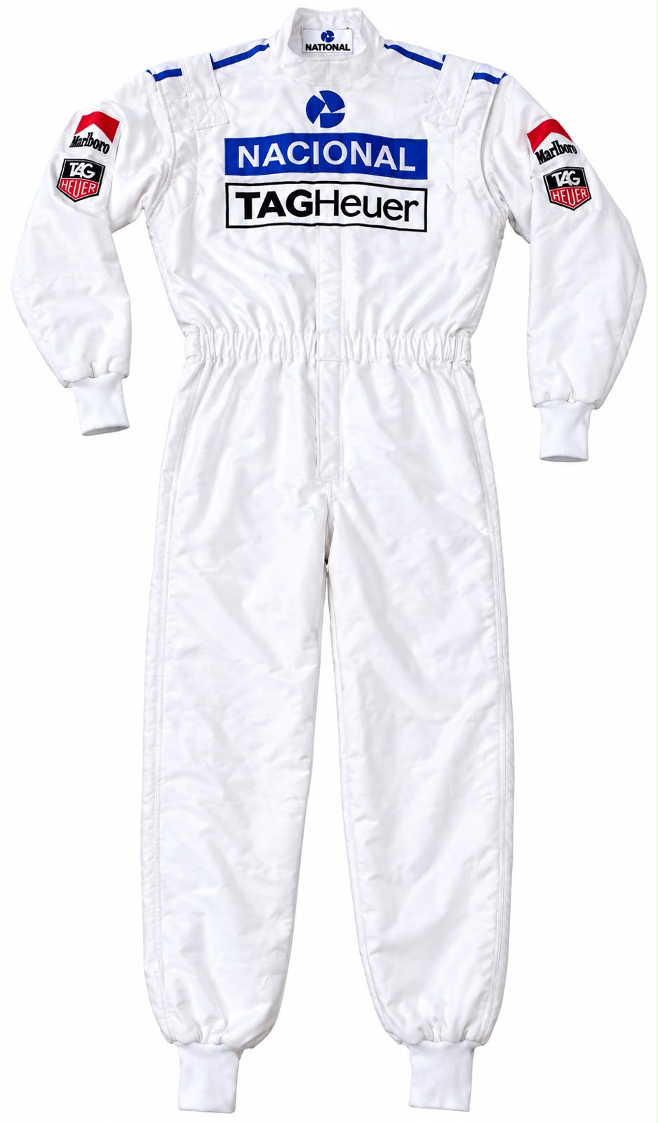 Ayrton Senna 1993 Paris Bercy Racing Suit – F1 Motorsport Replica