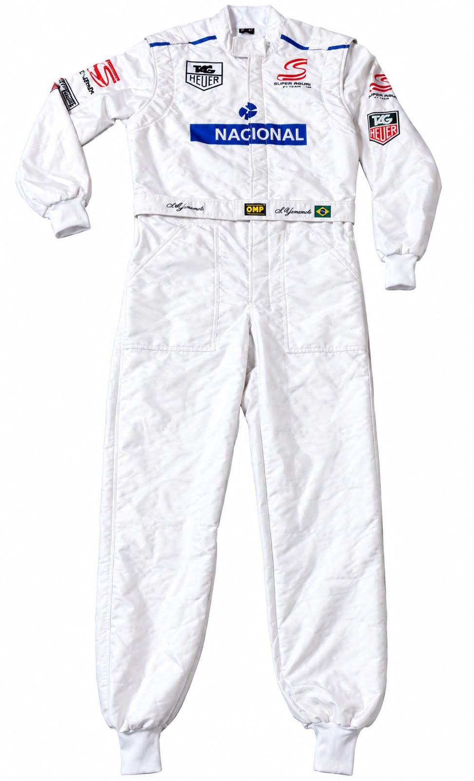 Ayrton Senna 1993 Paris Bercy Racing Suit – F1 Motorsport Replica