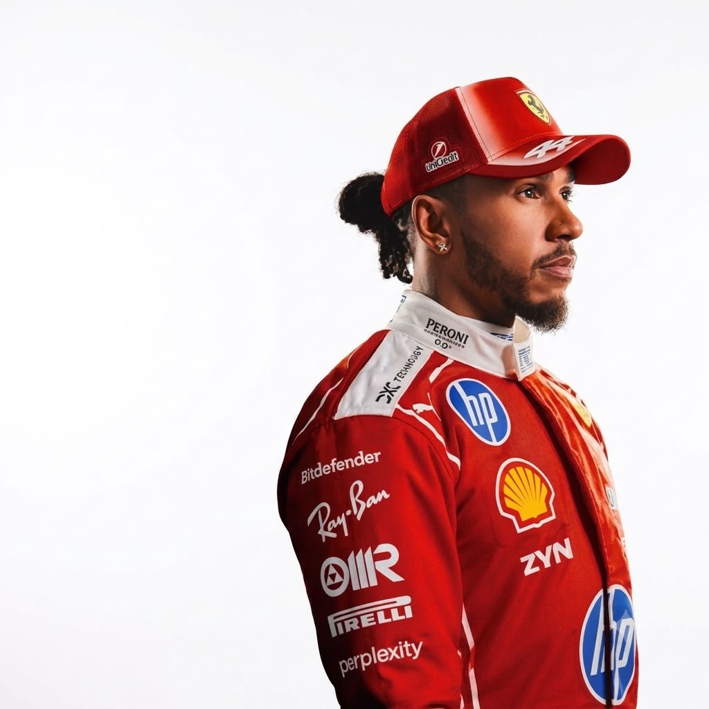 Lewis Hamilton 2026 Ferrari Race Suit | Premium F1 Replica Racing Suit