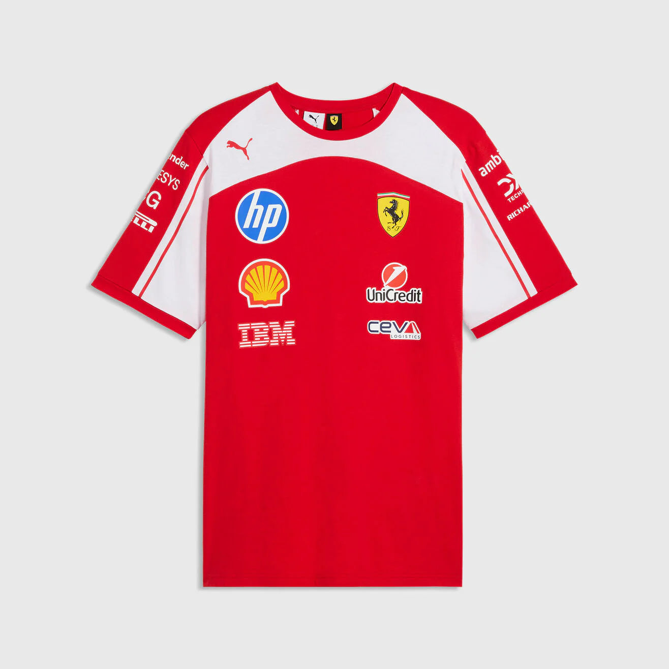 Scuderia Ferrari F1 PUMA 2026 Team T-Shirt | Official Style Fan Tee