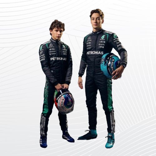 2026 Kimi Antonelli Mercedes Race Suit | Premium F1 Replica Racing Suit