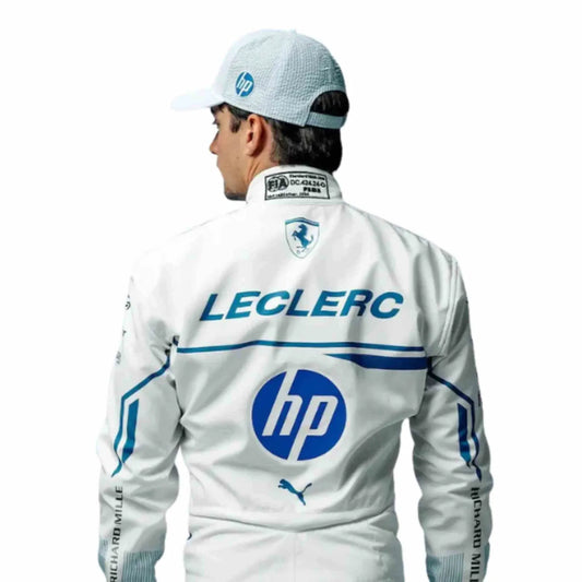 Charles Leclerc 2025 Monaco GP F1 Suit | Ferrari Replica Race Suit