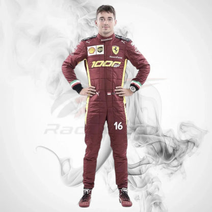 Charles Leclerc 2020 Ferrari 1000 GP F1 Race Suit