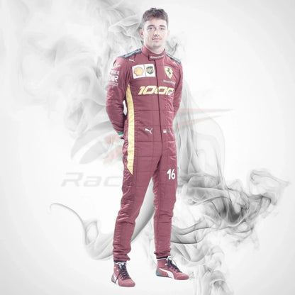 Charles Leclerc 2020 Ferrari 1000 GP F1 Race Suit