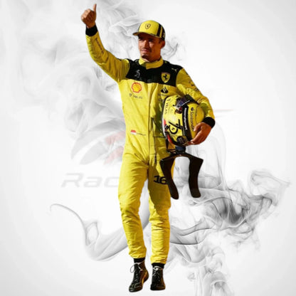 Charles Leclerc 2022 Ferrari 75th Anniversary F1 Race Suit