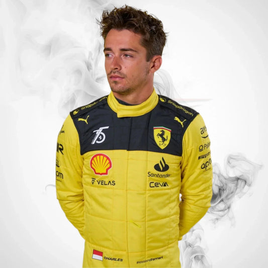 Charles Leclerc 2022 Ferrari 75th Anniversary F1 Race Suit