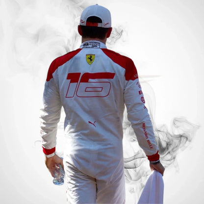 Charles Leclerc 2023 Monaco GP Ferrari F1 Race Suit