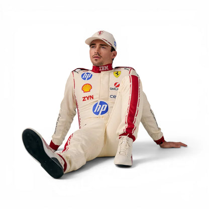2026 Monaco Grand Prix Ferrari F1 Race Suit | Premium Replica Suit